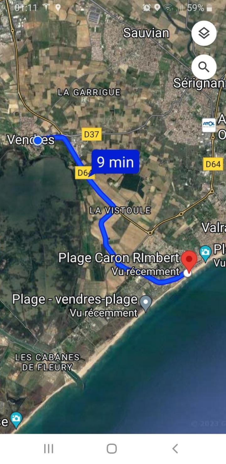 Appartement A 8 Km De La Mer - 3 Chambres Vendres Bagian luar foto
